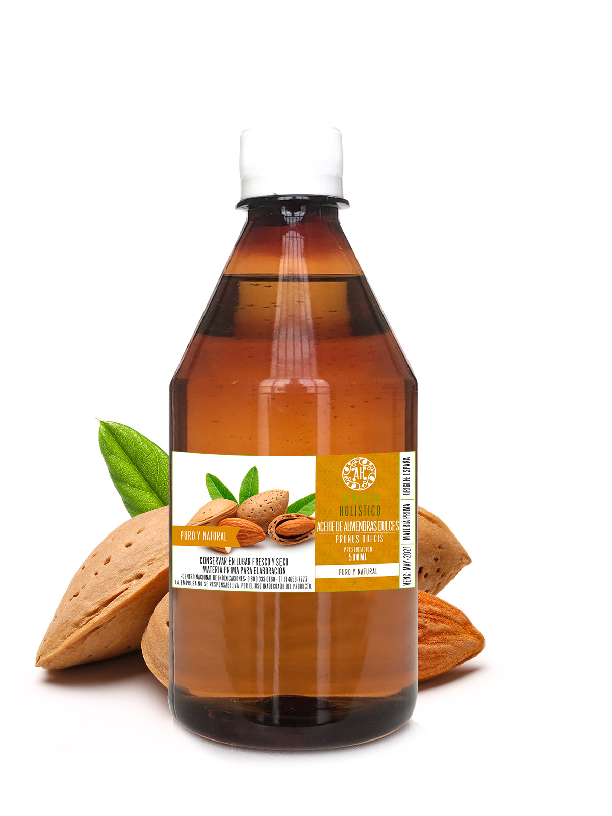 Comprar Aceite Almendras Dulces 500ml BotanicaPharma 