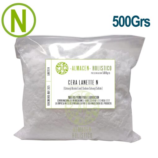 Cera Lanette N Emulsionante 500grs