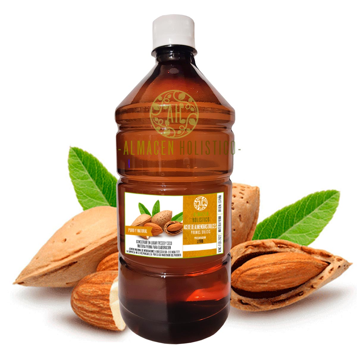 Aceite Puro de Almendras Dulces Litro