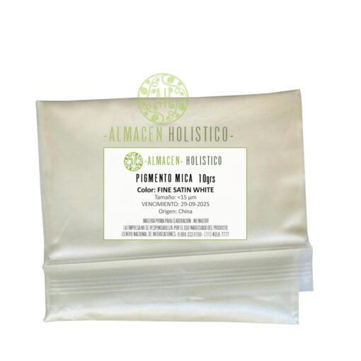 Pigmento Mica Fine Satin White