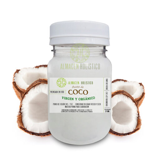 Aceite de Coco Virgen y Orgánico 370ml