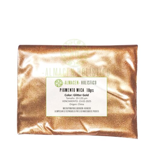 Pigmento Mica Glitter Gold