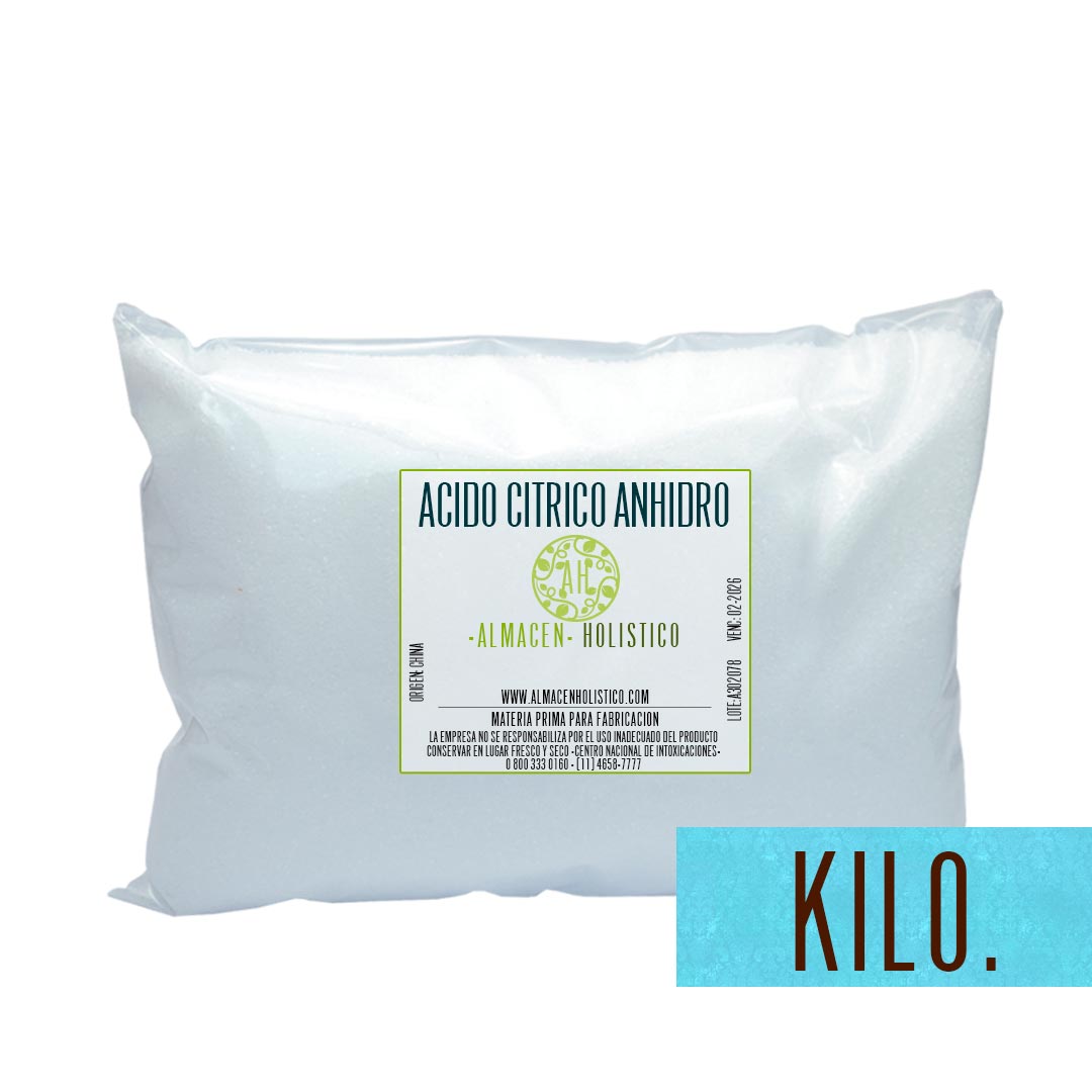 Ácido Cítrico Anhidro - 1 Kg — Droguería Paysandú