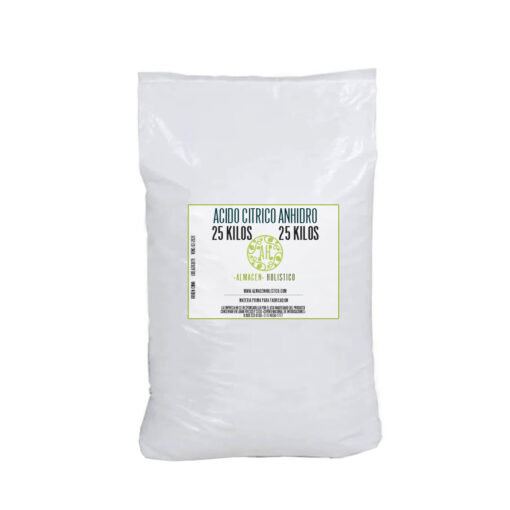 Acido Citrico Anhidro 25 Kilos