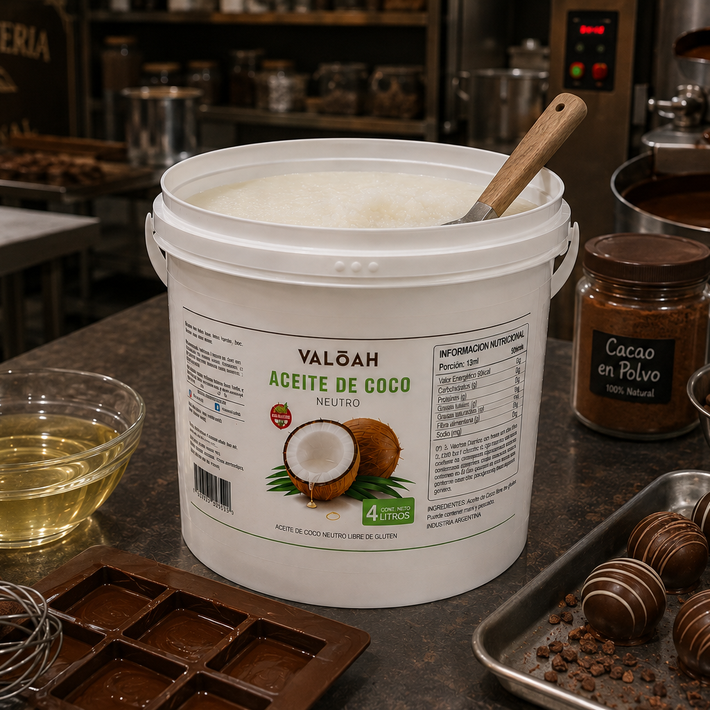 Aceite de Coco Neutro Valoah 4 Litros - Imagen 6