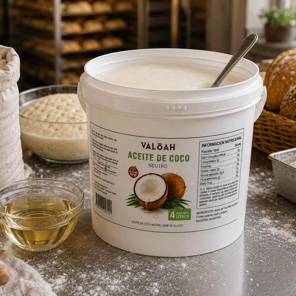 Aceite de Coco Neutro Valoah 4 Litros - Imagen 4